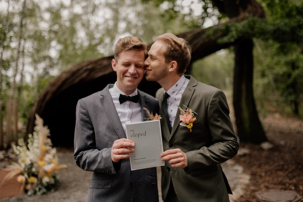 Verrassende elopement in de prachtige Limburgse natuur