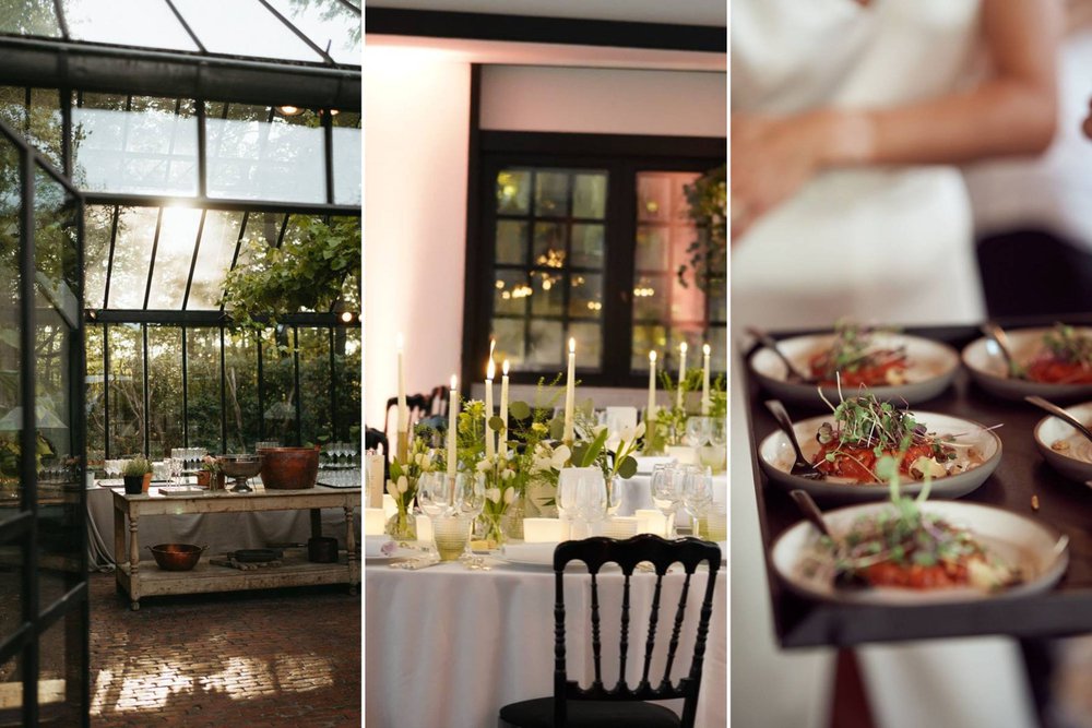 Feestzalen met inhouse catering voor een zorgeloos huwelijksfeest