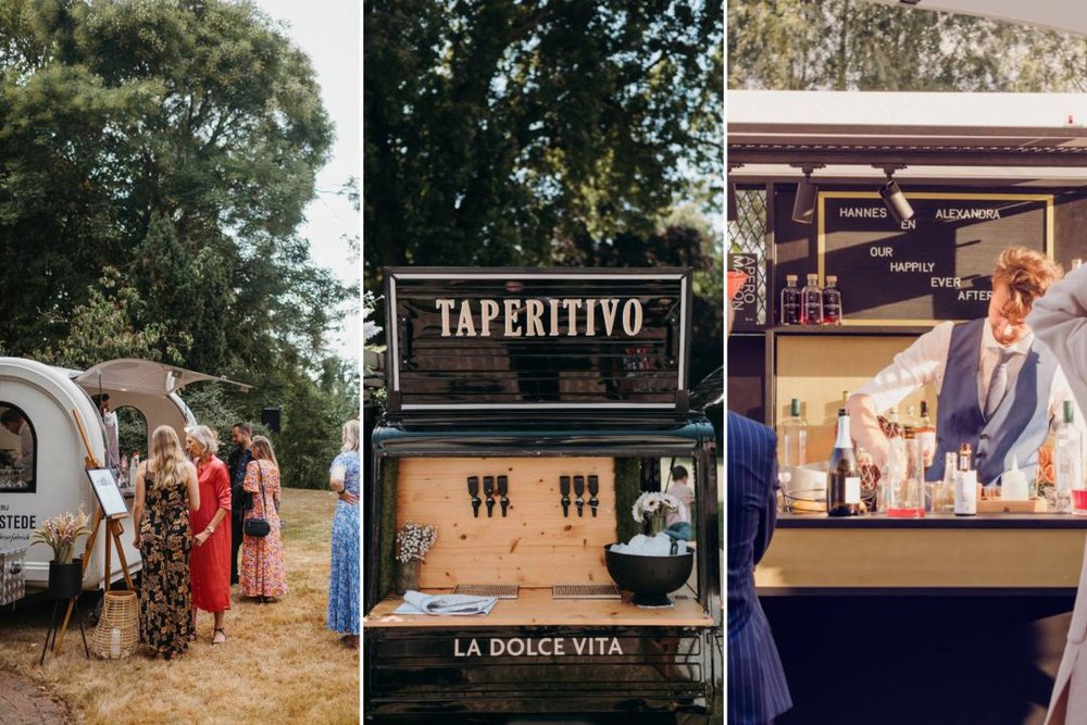 Five steps to a mobile bar at your wedding party