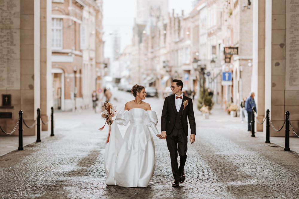 Pauline & Lukas’ herfsthuwelijk: een heerlijk weekend in Domein ‘t Eikennest